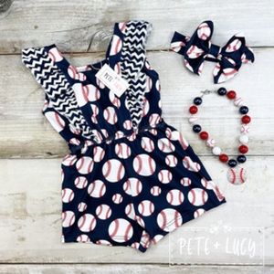 Batter Up Romper (Pete + Lucy)